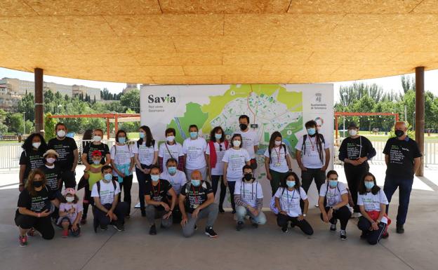 Cuatro rutas por espacios verdes unen la actividad física y el contacto con la naturaleza urbana de Salamanca