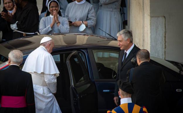 El chófer del Papa