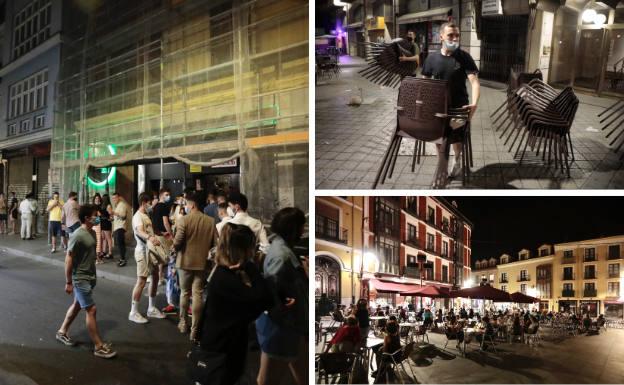 Una noche de fiesta en Valladolid con el foco puesto en los jóvenes: «Si lo coge uno, caemos todos»