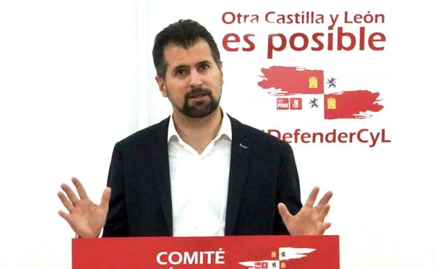 Tudanca anuncia su candidatura al congreso autonómico: «Mi compromiso está aquí, en Castilla y León»