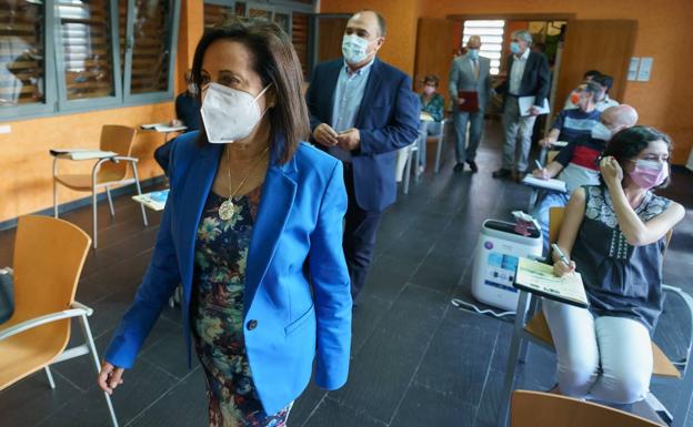 Margarita Robles en Ávila: «En este momento no es necesario modificar la Constitución»