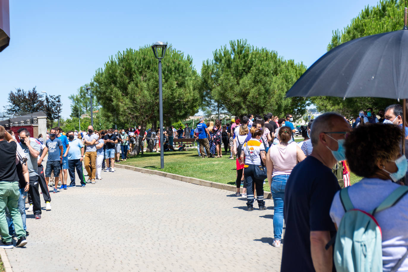 El Ayuntamiento de Palencia instalará aire acondicionado en las jornadas de vacunación masiva