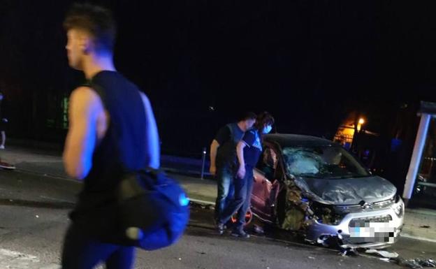 Muere un hombre de 40 años de Valladolid en un choque frontal en la N-601 en Mojados