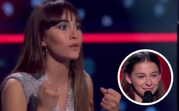 Aitana elogia a la hija de Óscar Puente en La Voz Kids: «Cada vez te veo mejor»