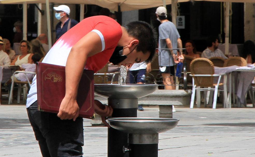 Segovia, a nueve décimas de su récord de calor