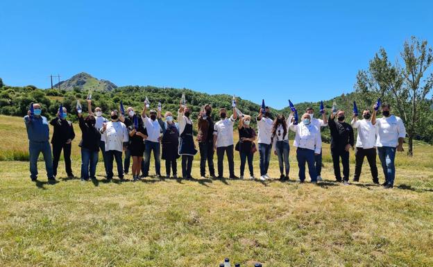 Hosteleros de Palencia participan en la campaña nacional de promoción de Fuentes de Lebanza