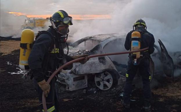 Los bomberos sofocan varios incendios en la provincia de Valladolid