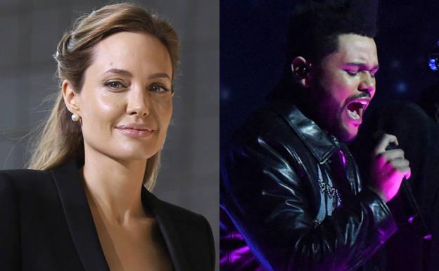 Angelina Jolie y The Weeknd se citan por segunda vez en un mes