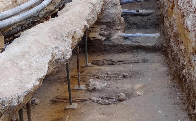 Una última prueba intentará determinar si hay más restos de la capilla de Hugh O´Donnell en Valladolid