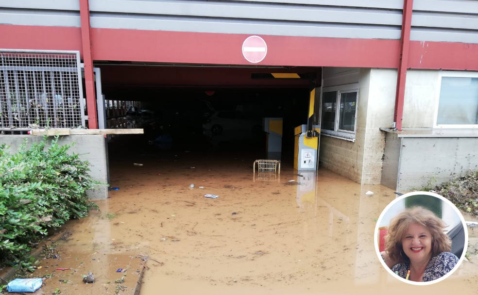 «El agua me llegaba por encima de la cintura»
