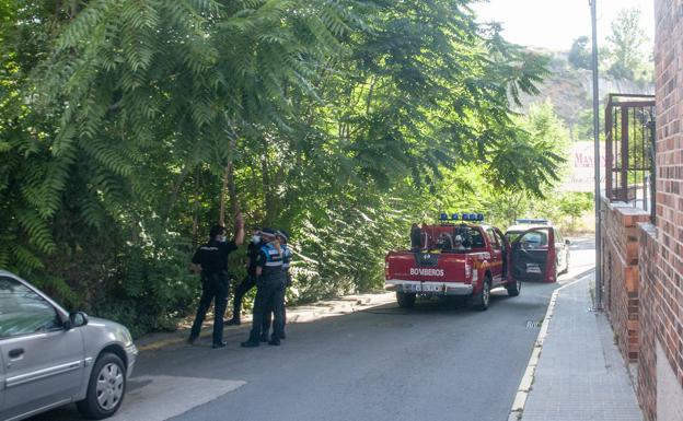 El incendio de un colchón entre la maleza del Velódromo moviliza a los bomberos