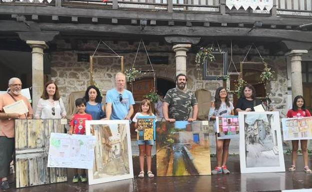 El Verano Cultural de San Esteban de la Sierra incluye el quinto Certamen de Pintura Rápida