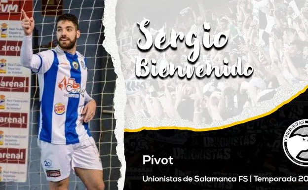 El salmantino Sergio Hernández llega al Unionistas de Salamanca FS desde la Segunda División