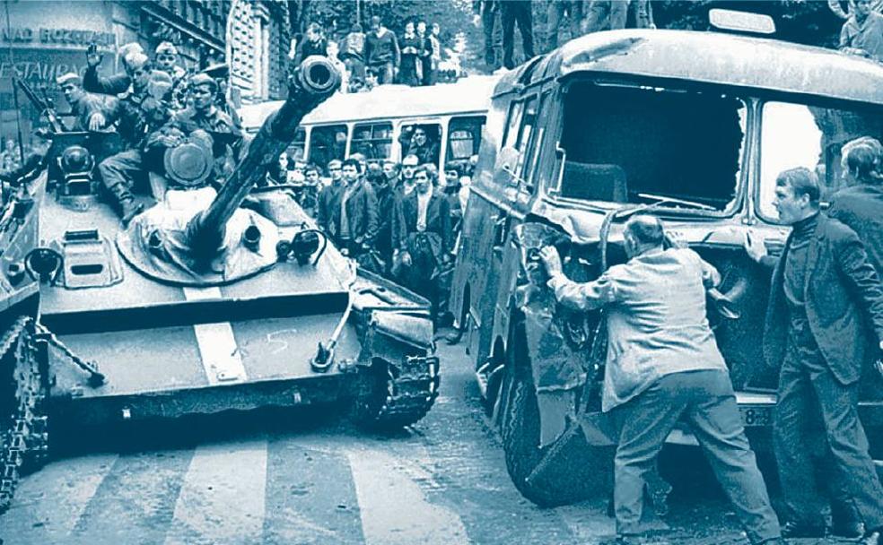 1968: los tanques rusos ahogan la Primavera de Praga