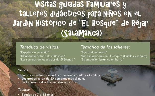 El Bosque de Béjar muestra sus secretos en un programa de visitas guiadas familiares y talleres didácticos para niños hasta el 15 de septiembre