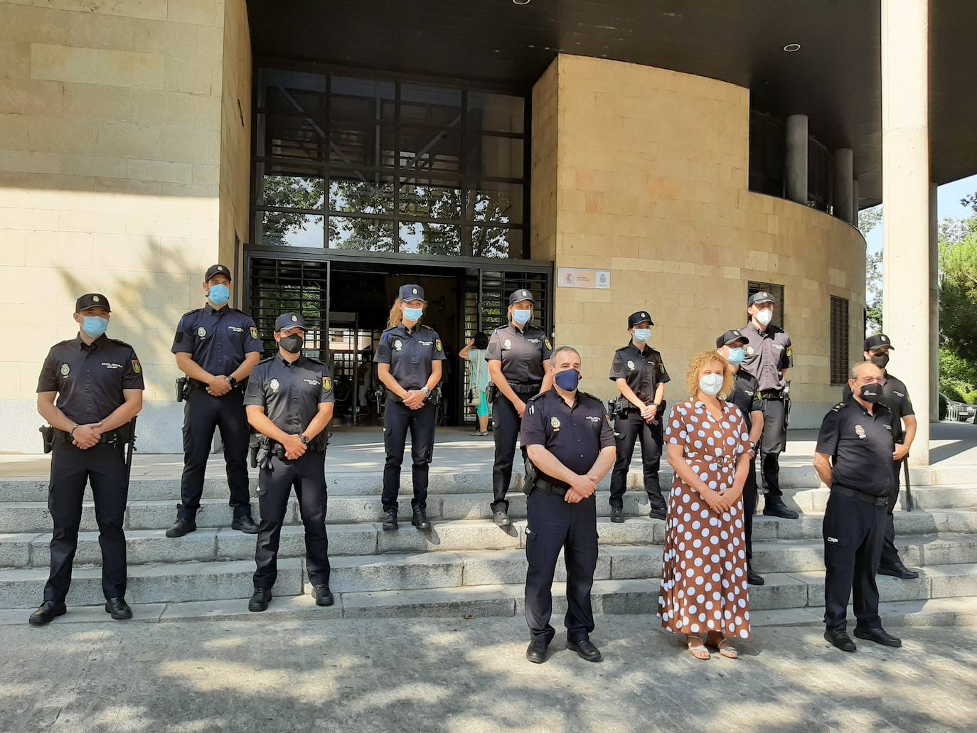 La Comisaría de Segovia incorpora a 9 policías alumnos y a 2 inspectores adjuntos