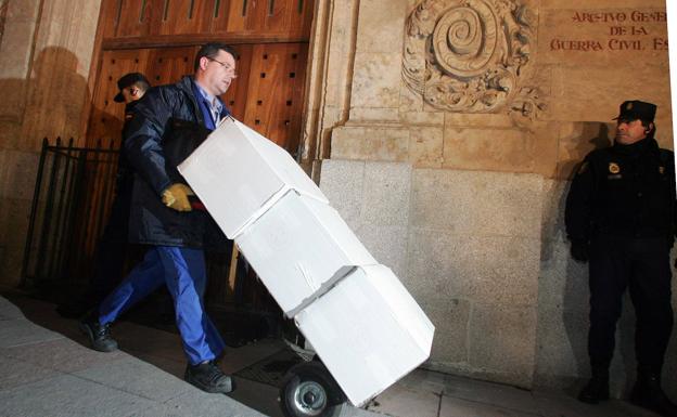 La Generalitat recibe nueva documentación de los 'papeles de Salamanca'