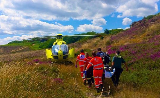 Herido un menor de 16 años en Burgos tras caer de su bici y golpearse la cabeza