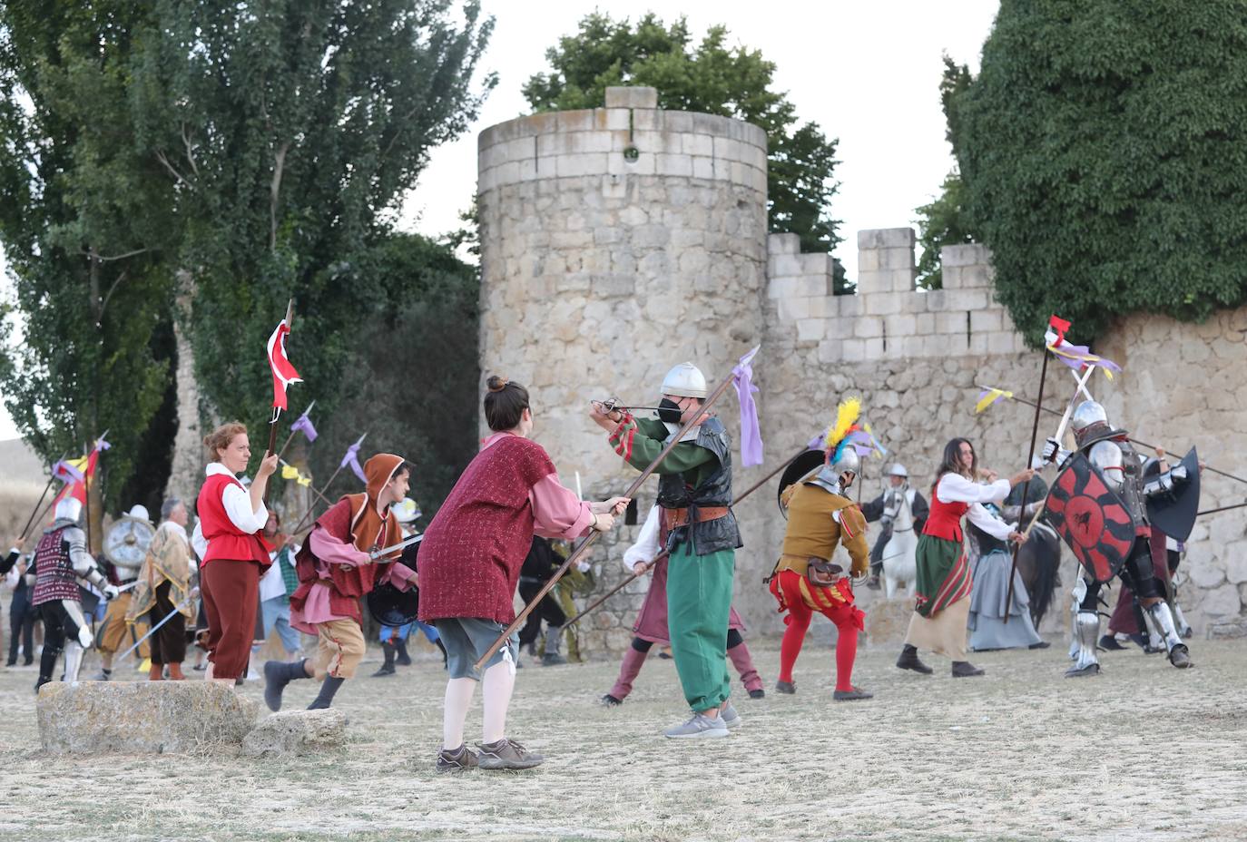 Los comuneros vuelven a tomar el castillo de Ampudia