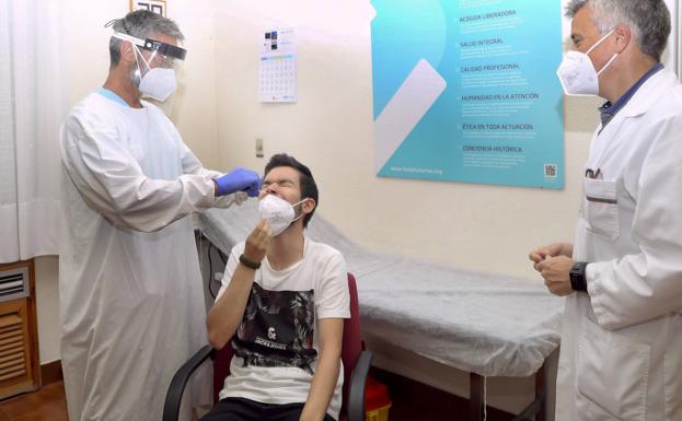 Antígenos como servicio a la sociedad en Palencia