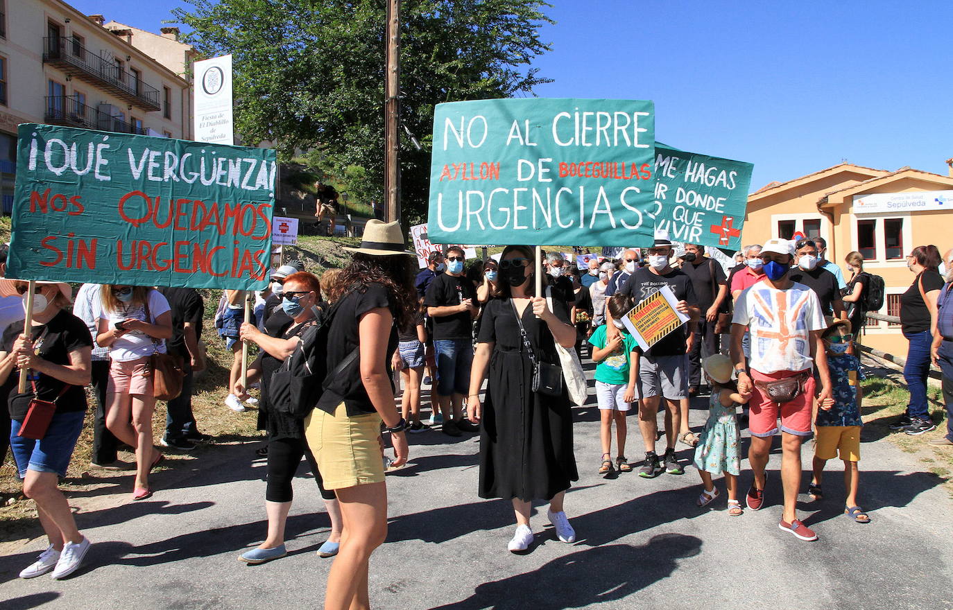 Ayllón, Sepúlveda y Maderuelo exigen «una sanidad rural de calidad»