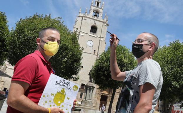 Las obras de arte de la Catedral de Palencia a golpe de pinturillas