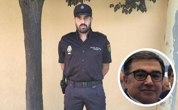 Un policía fuera de servicio salva al presidente del Balonmano Nava de asfixiarse con un trozo de carne