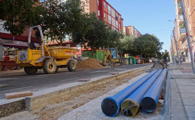 La reapertura de la calle Soto seis meses después da paso al corte de Cardenal Torquemada en Valladolid