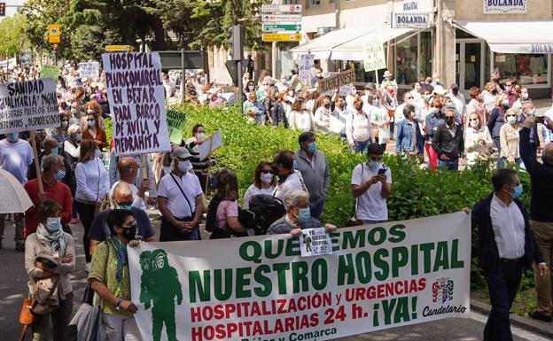 La Plataforma por la Sanidad de Béjar pide sumarse a una próxima manifestación en defensa del Hospital