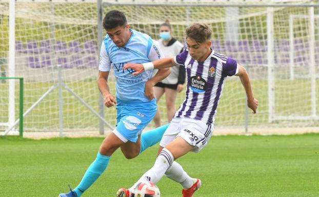El Real Valladolid Promesas exhibe su juventud y vence al Palencia Cristo