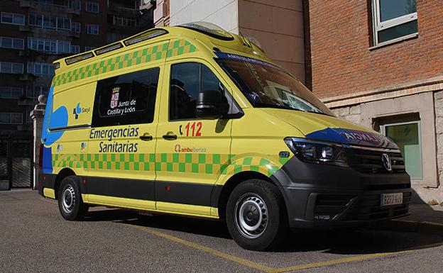 Herido un motorista de 62 años tras sufrir un accidente en León