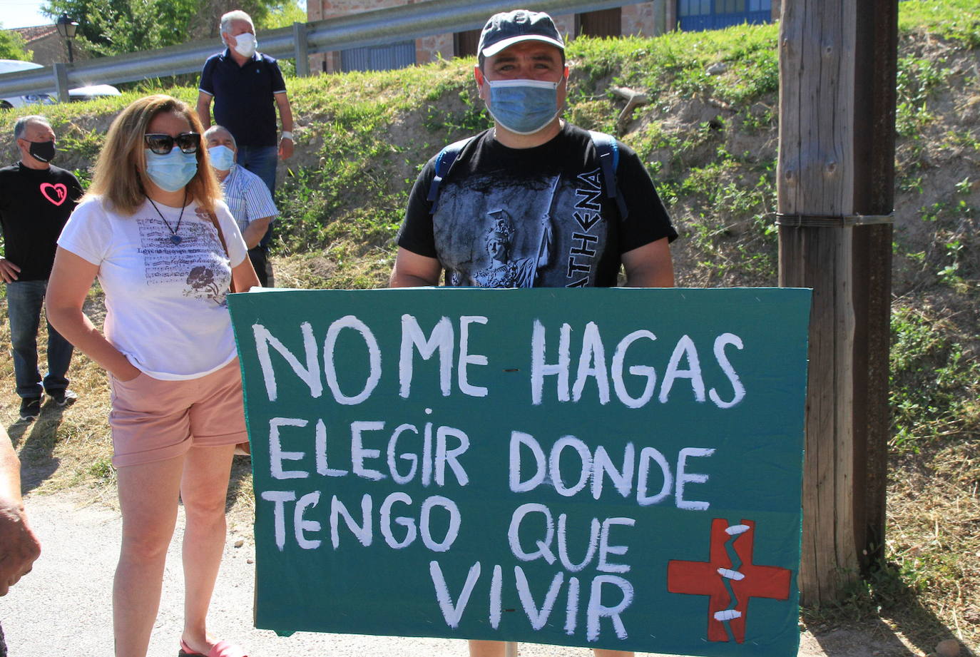 'Segovia Viva' advierte a la consejera de Sanidad del clima «prerrevolucionario» en la provincia