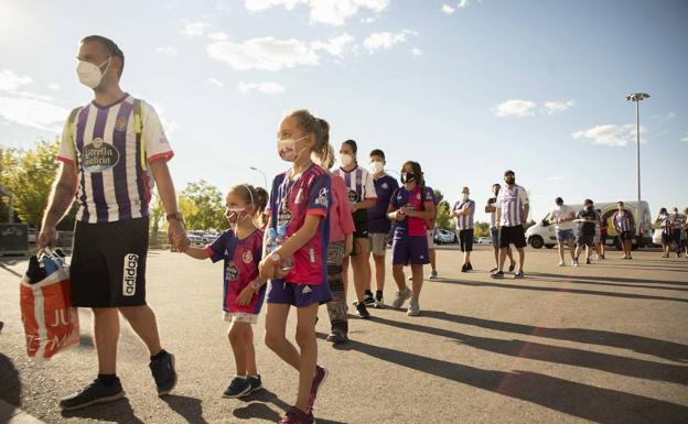 Regreso al José Zorrilla más de 500 días después