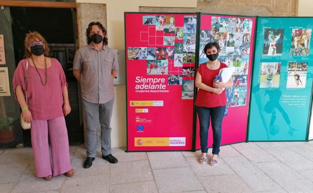 La exposición 'Siempre adelante: mujeres deportistas' ya está abierta al público en Béjar