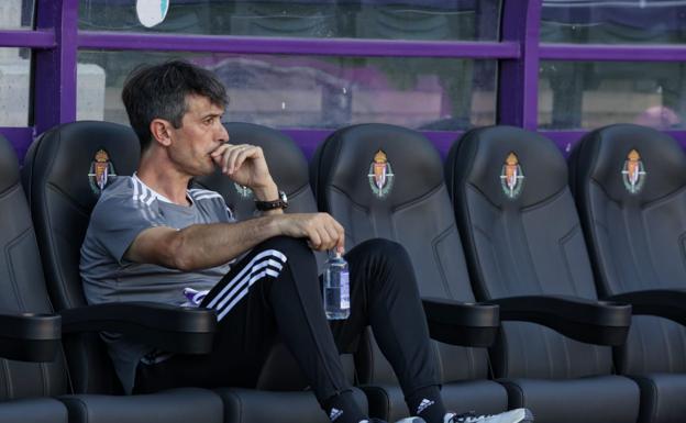 Pacheta evalúa al Real Valladolid con un elocuente «hemos corrido y hemos sido valientes»