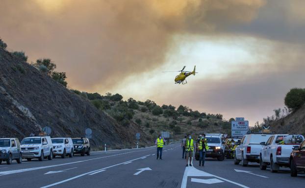 Cebreros solicitará la declaración de zona catastrófica tras el incendio que ha devorado 800 hectáreas