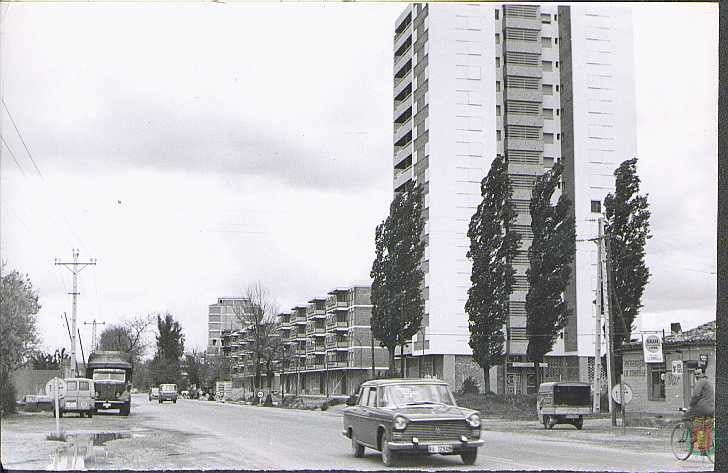 El tráfico en Valladolid en los años 70