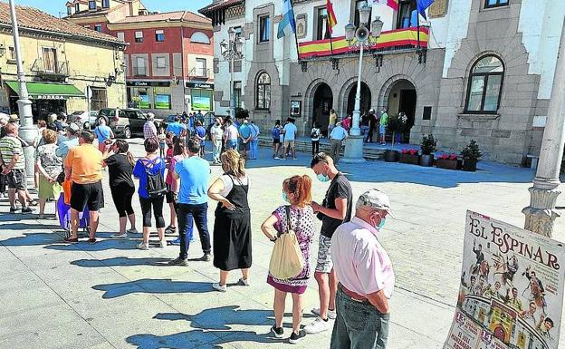 Expectación en El Espinar ante la feria taurina del fin de semana