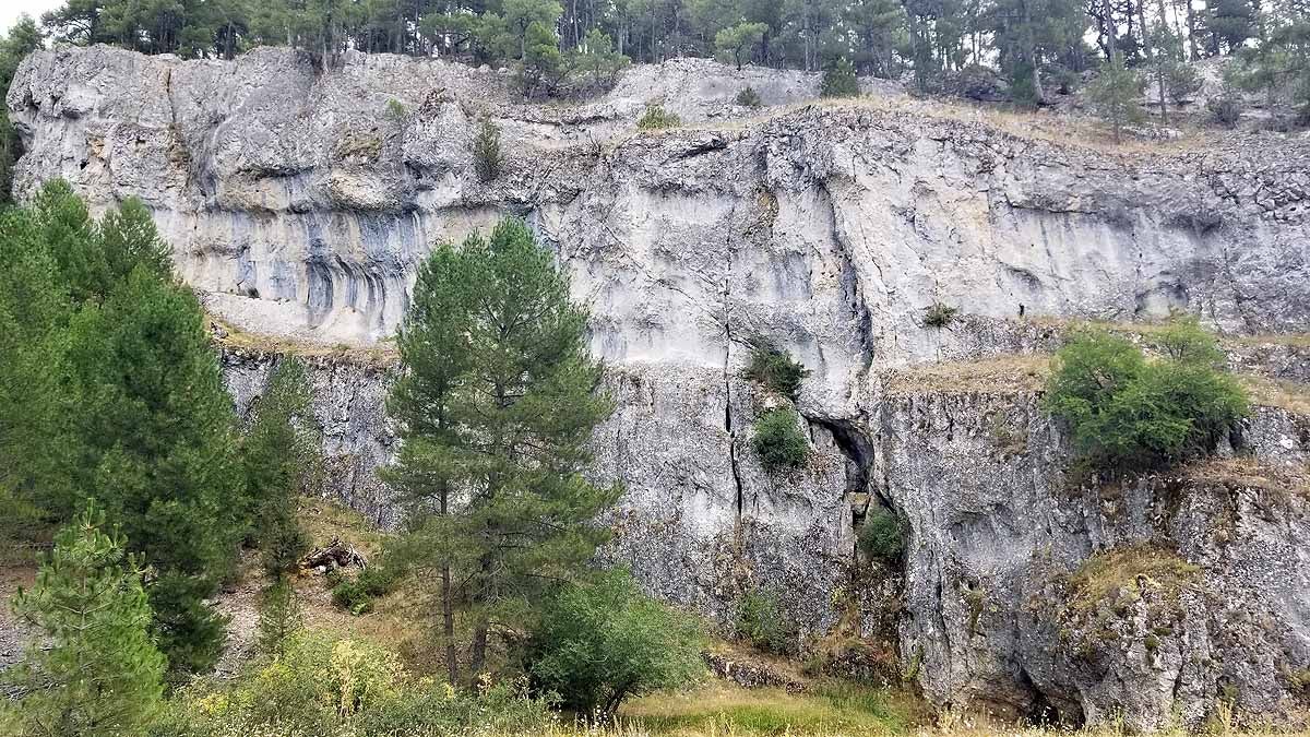 Recorrer las esculturas naturales que el río Lobos ha esculpido