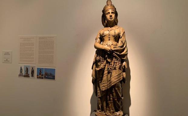 La Diosa del Poderío, obra destacada del Museo de las Ferias de Medina