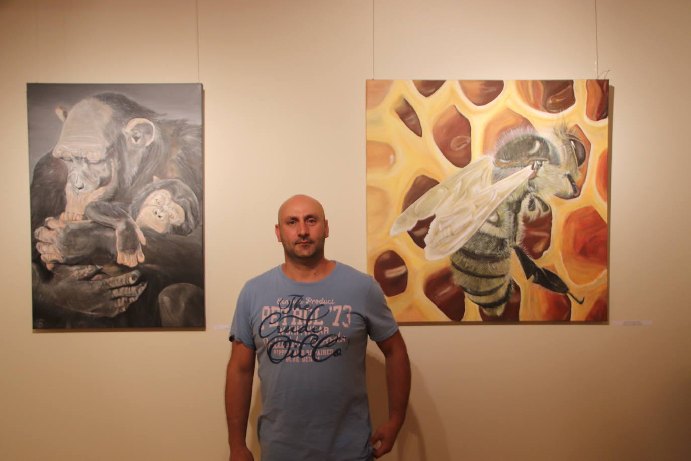 El salto a la pintura del artista Dyango Velasco