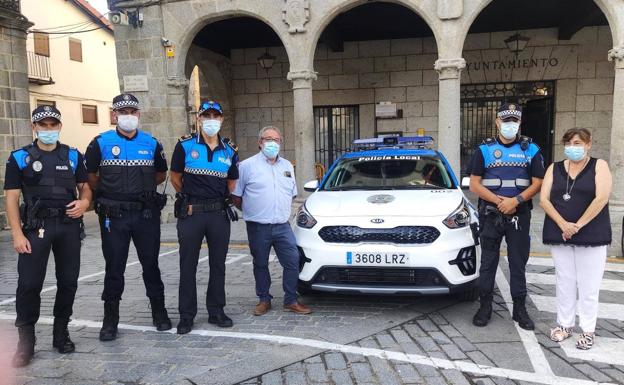 La Policía Local de Béjar suma un vehículo híbrido a su flota