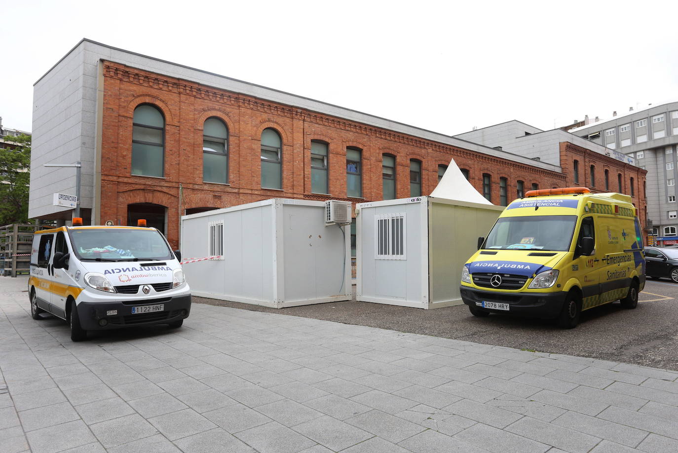 Sedan a un hombre tras agredir con una silla a los sanitarios en el centro de salud de La Puebla de Palencia