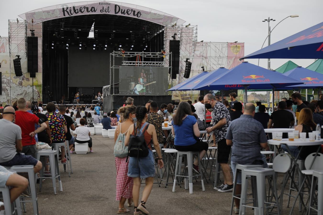 Actuación de Ginebras en Sonorama Ribera 2021