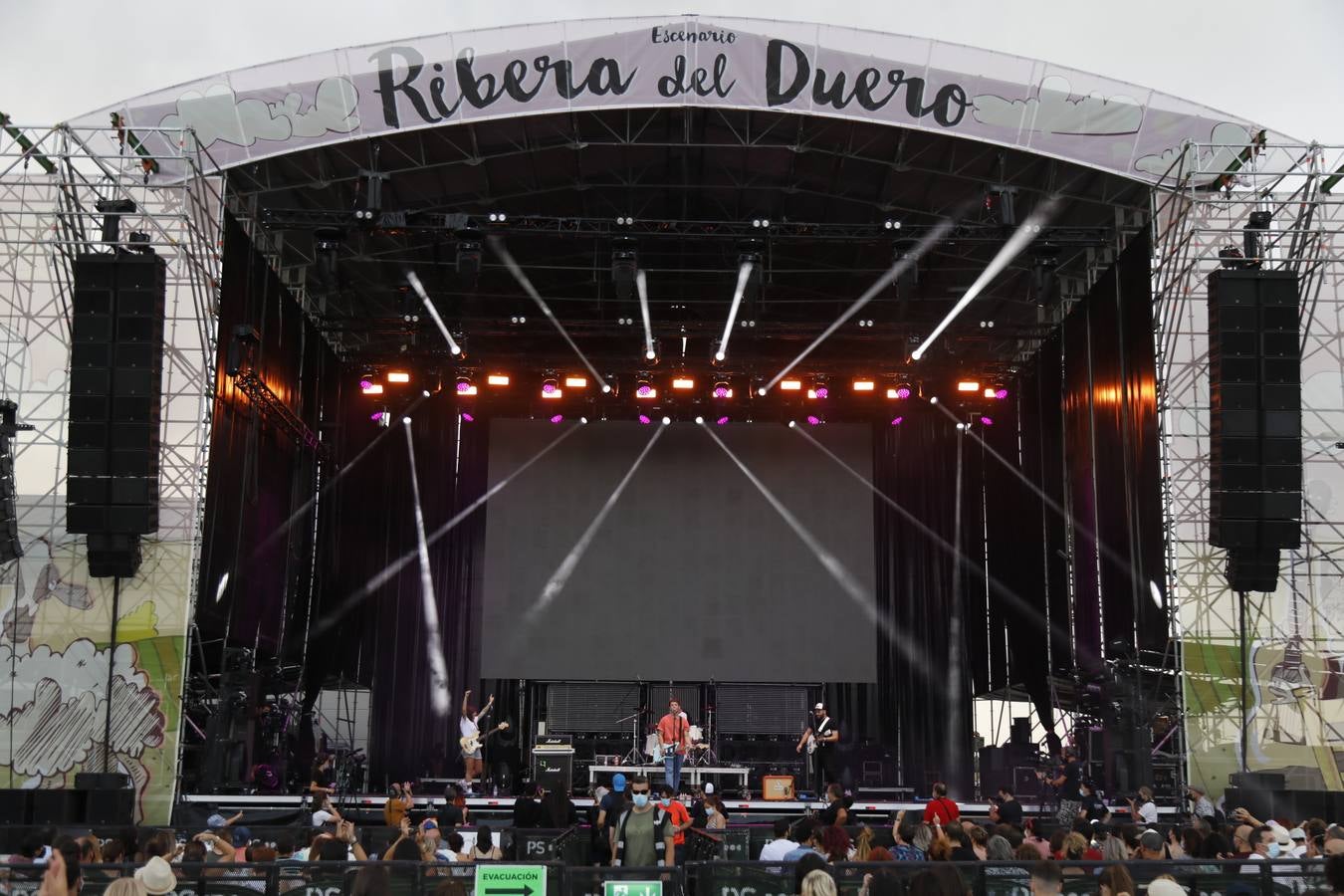 La banda La La Love You, en Sonorama Ribera 2021