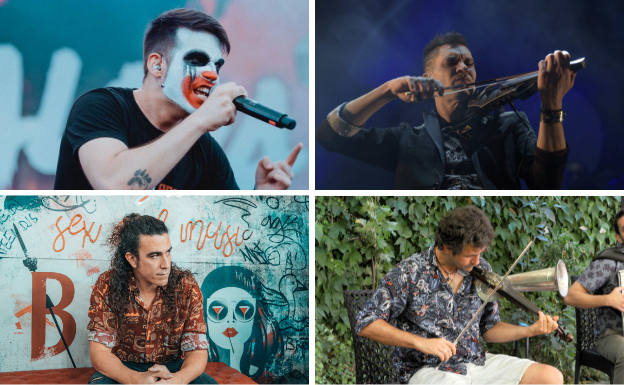 Mafalda, Fetén Fetén, Mr. Kilombo y Violin on the rock, en las 'no fiestas' de Cuéllar