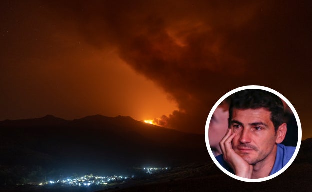 Íker Casillas, consternado por el incendio Navalacruz