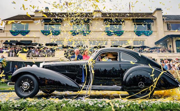 El coche más bello del mundo es este Mercedes único