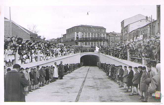 Inauguración del túnel de Labradores