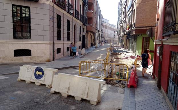 Hoy se corta la calle Felipe II para acometer la intersección con Leopoldo Cano